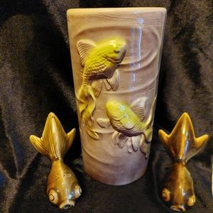 Royal Copley Koi Vase
